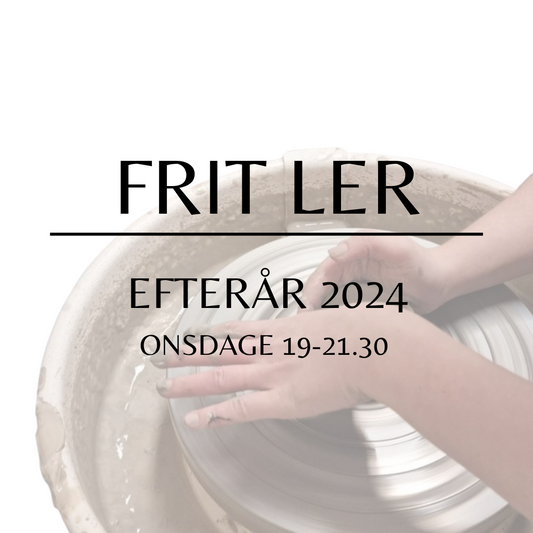 Frit Ler Efterår 2024, Onsdage kl. 19:00-21:30