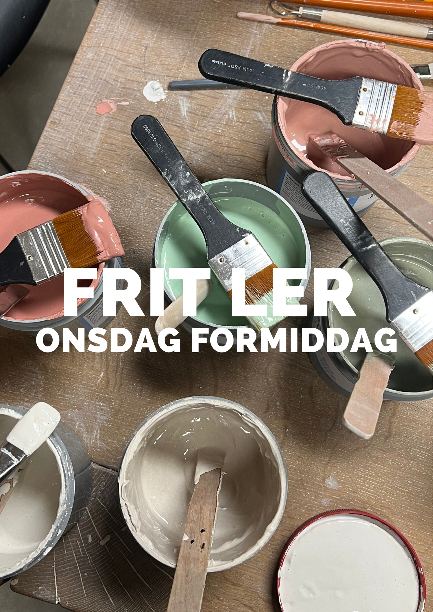 Frit Ler formiddag 2026 Onsdage kl. 10-12.30
